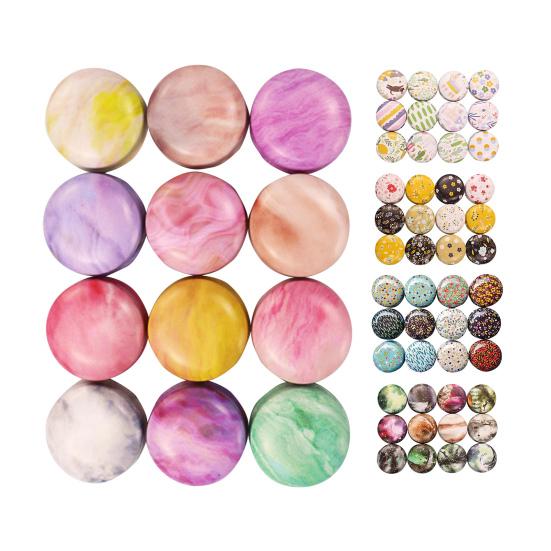 12Pcs/Set Tin Box Widely Used Iron Cute Mini Round Aromatherapy Candle Jar for Candy Tea