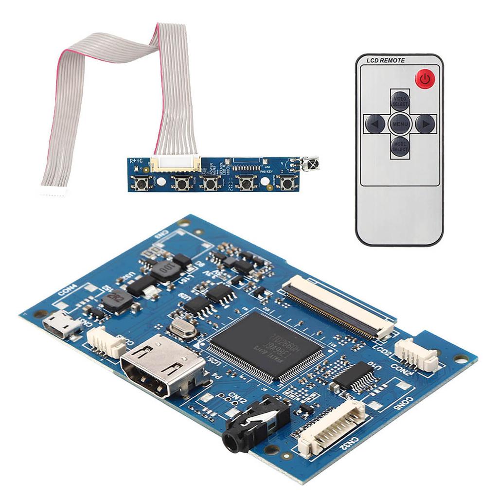 HDMI Controller Board Kit LCD Driver Module Shield for Universal 50Pin 7 Inch Display Screen 1024x600