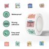 500 Pictures/roll Roll Stick Tape Self-affirmation Handbook Material Decorative Envelope Sticker Dots