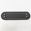 18x5cm 7.09x1.97 Inch Crochet Bag Bottom Leather Bottoms for Bags Cushion Base with Holes and