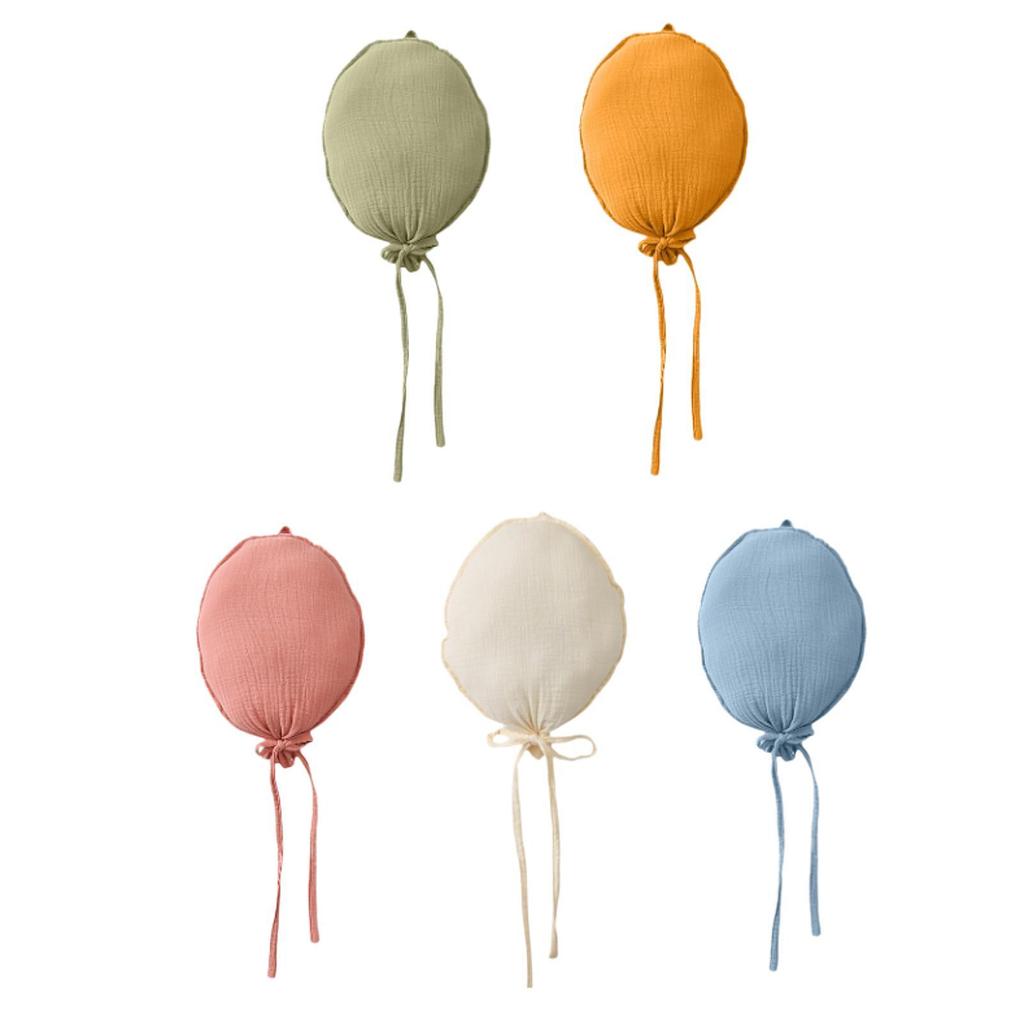 A Minimalist Fabric Balloon Decoration Easy to Hang Nursery Wall Decorations