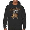 Vintage Cowboy Rodeo Unisex Hoodie Bucking Bronco Rider Country Life