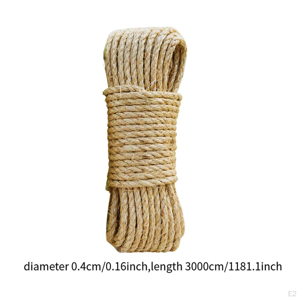 Cat Scratching Cord with Sisal Twine for DIY Projects