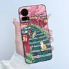 Cute Case For TCL K23 / TCL K24 Funda TCL 50 LE T510SPP Capa Printing Shell Protective Cover Soft Silicone Cartoon Black Casing