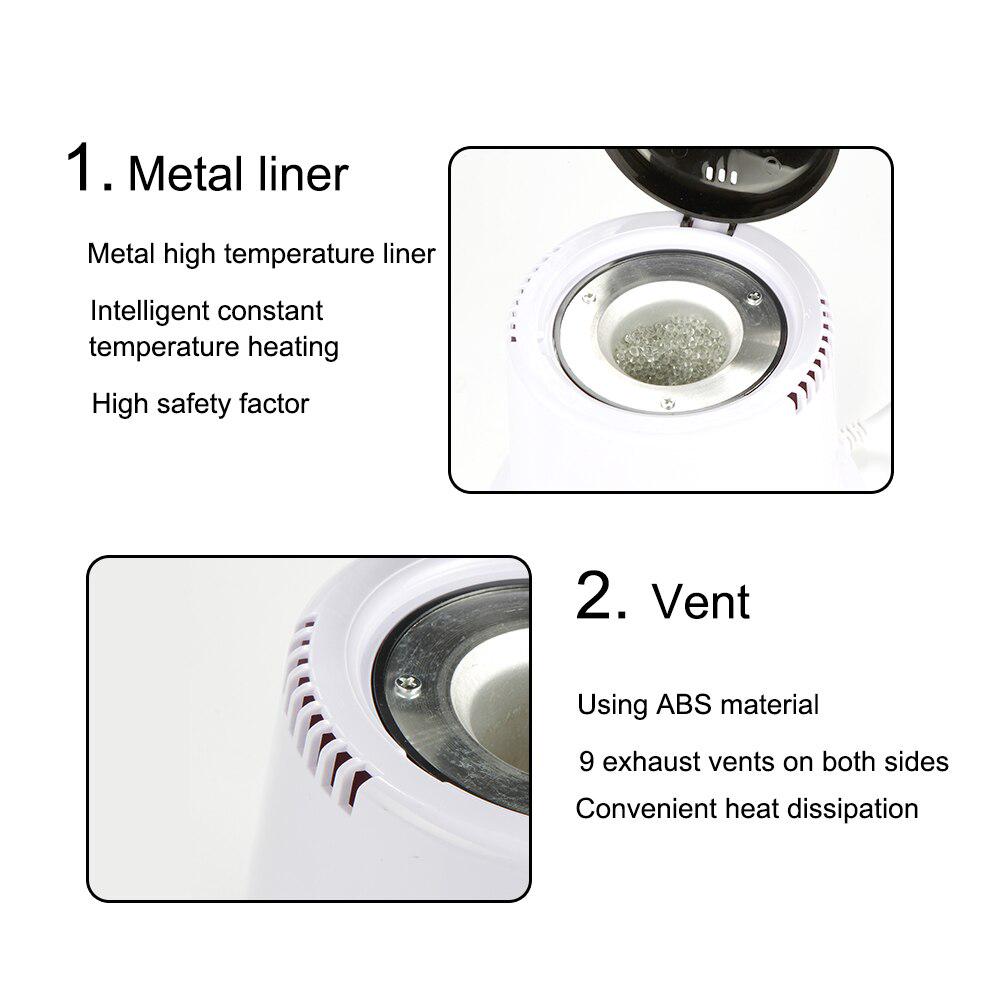 Disinfection Box for Manicure Tools Professional High Temperature Sterilizer Steel Metal Nipper Tool