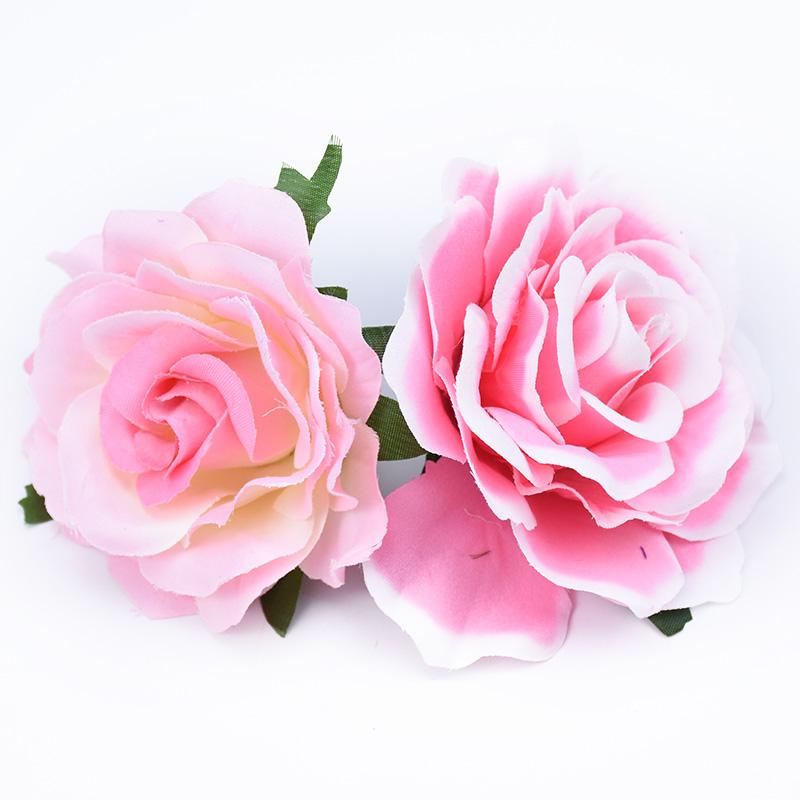 10 cm Hohe Qualität Seidenrosen Blumenwand Hochzeit Heimdeko Weihnachten DIY Brosche Brautaccessoires Ausverkauf Künstliche Blumen