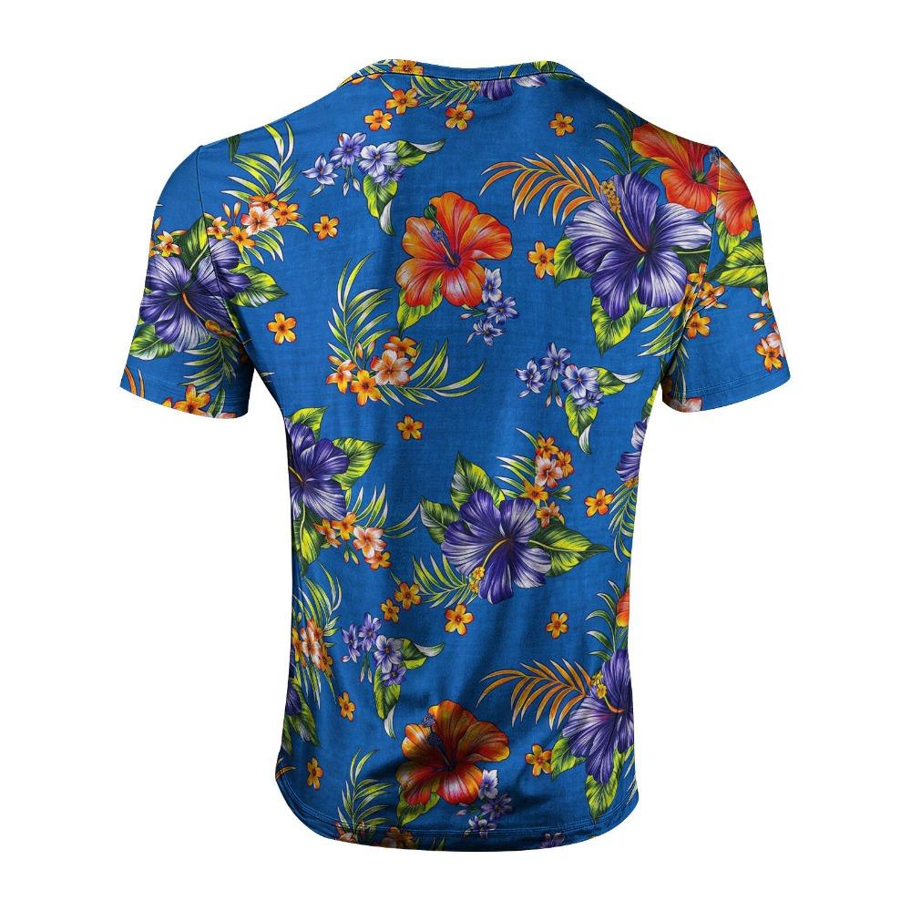 Erkek Hawaii 2025 Y2k Moda Tişört Sokak Harajuku Retro Yazı Baskılı Günlük Üst