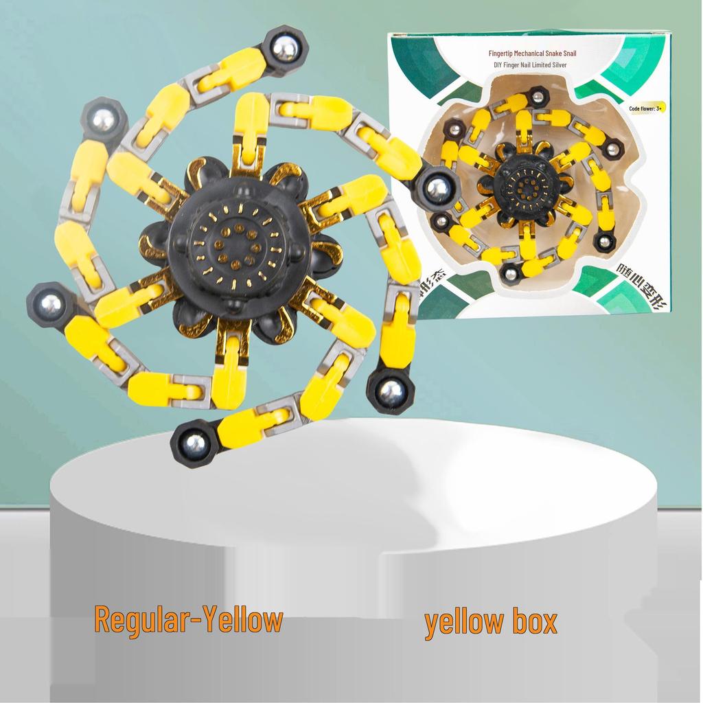 Kids' Transforming Luminous Gyro Decompression Fidget Toy