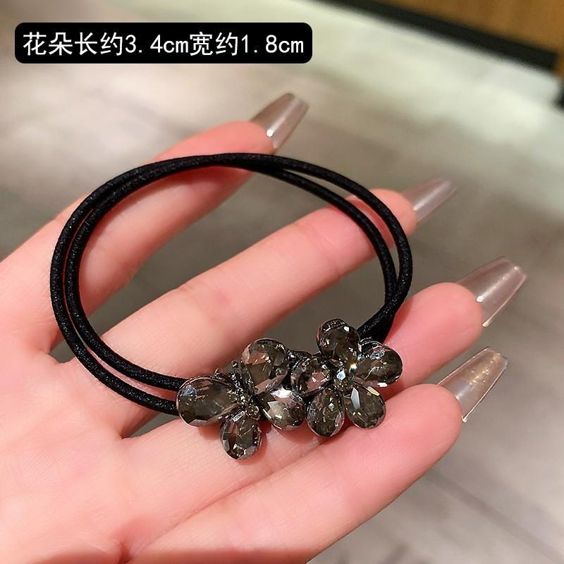 The New Elegant Butterfly Hair Tie Forest-style High Appearance Level Hair Tie Stylish Hair Band Hair Tie and Popular Rubber Band Hair Accessory