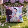 Anime My H-Happy M-Marriage Cushion Cover Home & Car Dual-Scene Pillow Cover: Reversible for Premium Comfort
