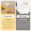 Greek Yogurt Cold Brew Filter Strainer 10 Min Quick Filtration Eco-Friendly Reusable for Home Kitchen Housewarming Gift