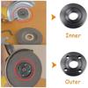 Angle Grinder Flange Nut Set with Wrench High Temperature Resistant Nuts Suitable for Efficient Polishing and Cutting