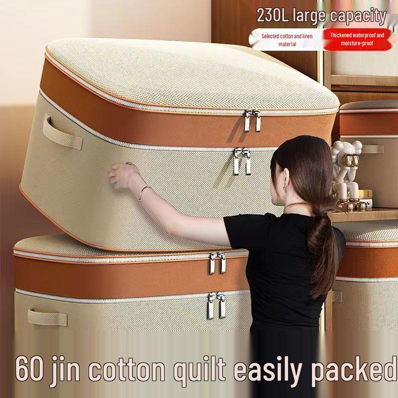 Foldable Waterproof Mold-Proof Large Wardrobe Storage Box for Dorms