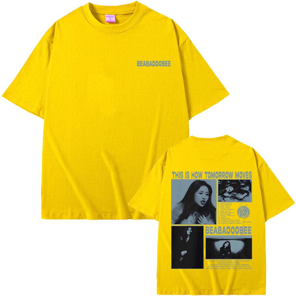 Beabadoobee This Is How Tomorrow Moves Graphic T-shirt Men Women Fashion Casual Oversized T-shirts Male Cotton T Shirts Fan Gift
