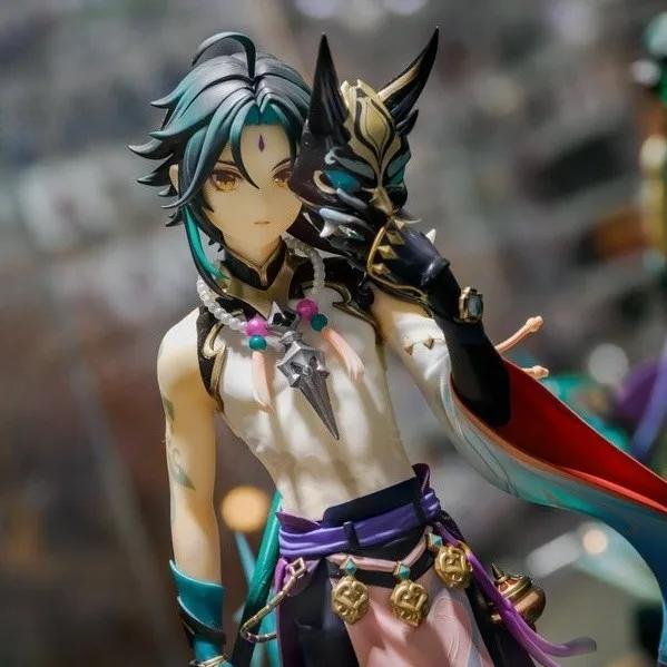 20CM Anime Figure Genshin Impact Xiao Vigilant Yaksha Genshin Impact Klee Paimon Qiqi Figure Collectible Doll Toys Action Figure