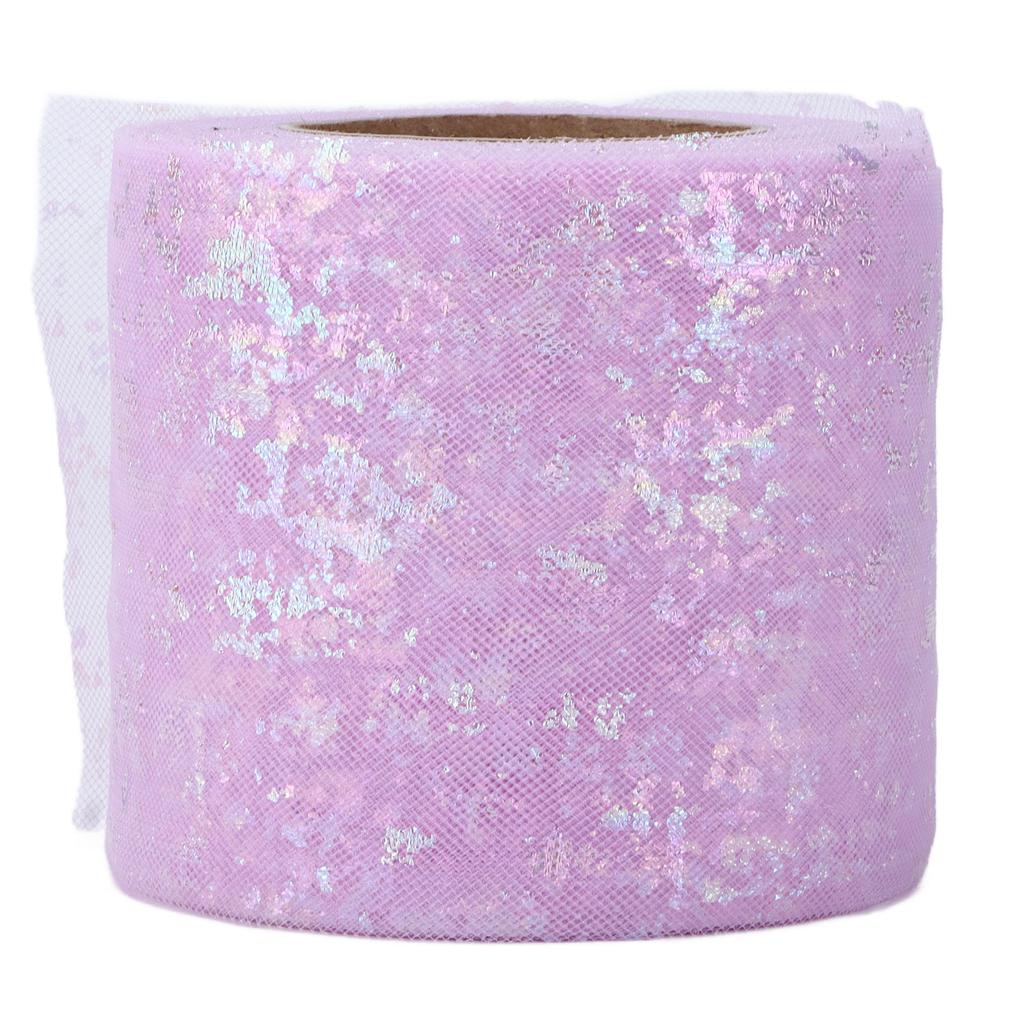 Tkanina tiulowa DIY Craft Odporność na ścieranie Symfonia Poliester Lekki przenośny tiul w rolkach