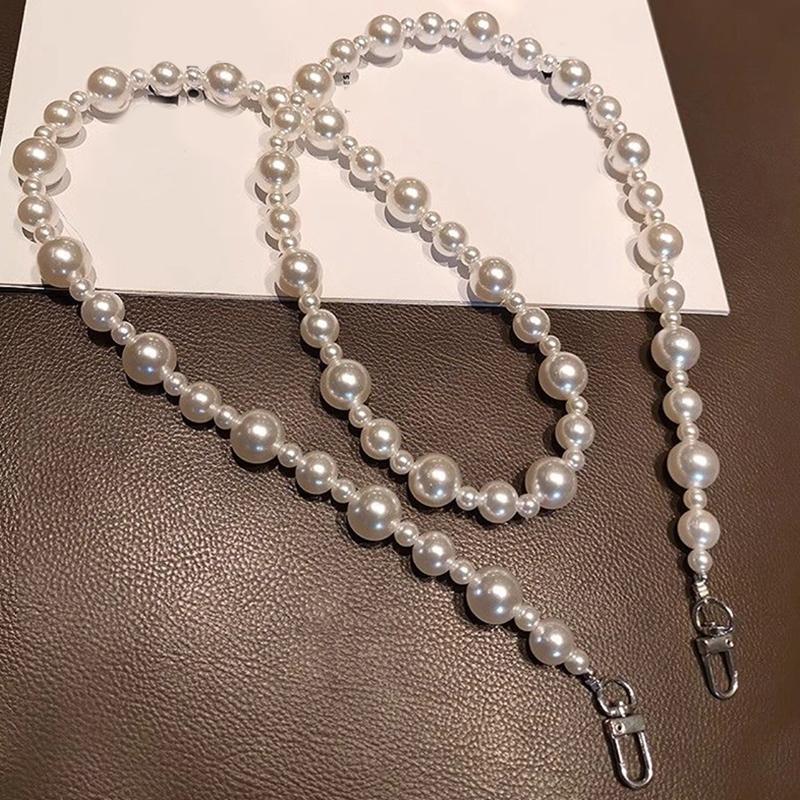 Lanière Anti-Perte Universelle pour Téléphone Collier Porté en Bandoulière Chaîne de Téléphone Longues Bandoulières Perles Pour Iphone Xiaomi Samsung Huawei Pendentifs