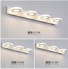Bathroom Mirror Headlight LED Bathroom Mirror Light Punchfree Toilet Washbasin Wash Table Lamp Dressing Table Fill Light Fixture