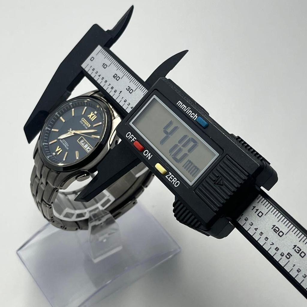 Used Excellent Condition Citizen Attesa H100 Titanium Radio-controlled Solar Rare Item