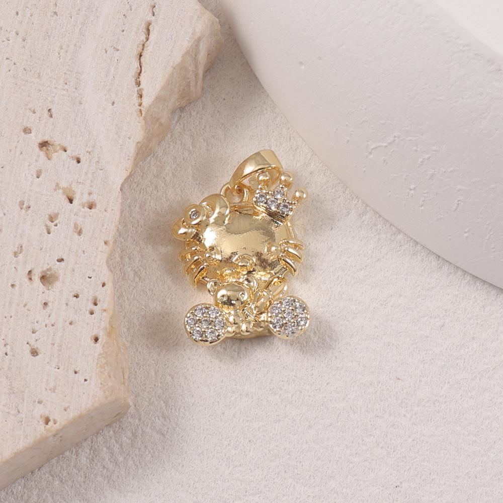 Ручной 3D-кулон Китти