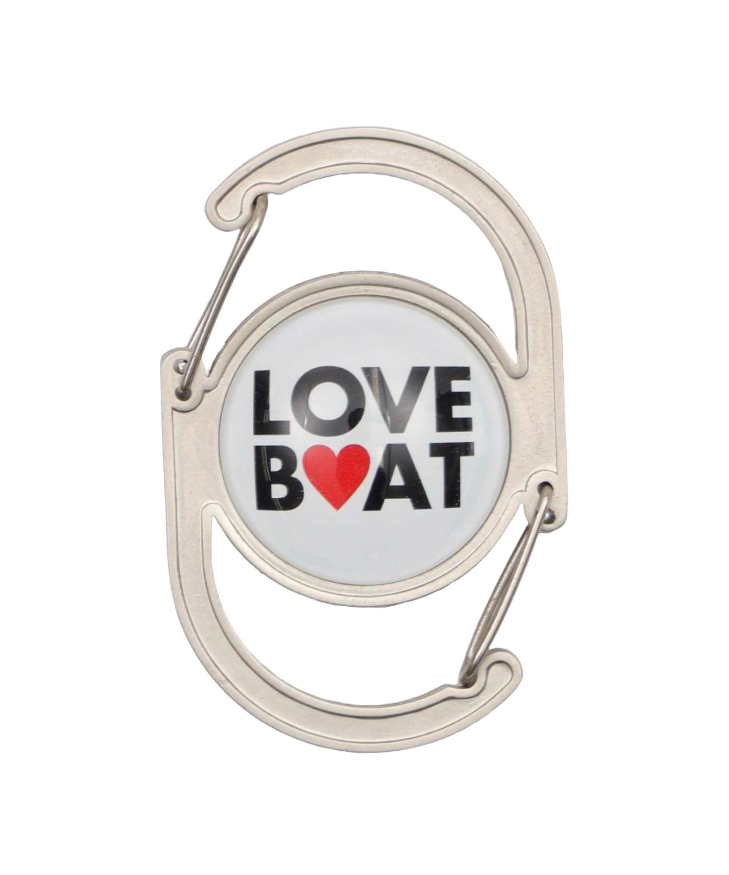 

WEGO LOVE BOAT Double Carabiner Gift for Size Pattern 2 Accessory, Women, F,