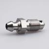 AC PERFORMANCE -3 AN Stainless Steel Bleeder Bleed Nipples Screw 3/8 X 24 Thread Brake Caliper Clutch Fitting