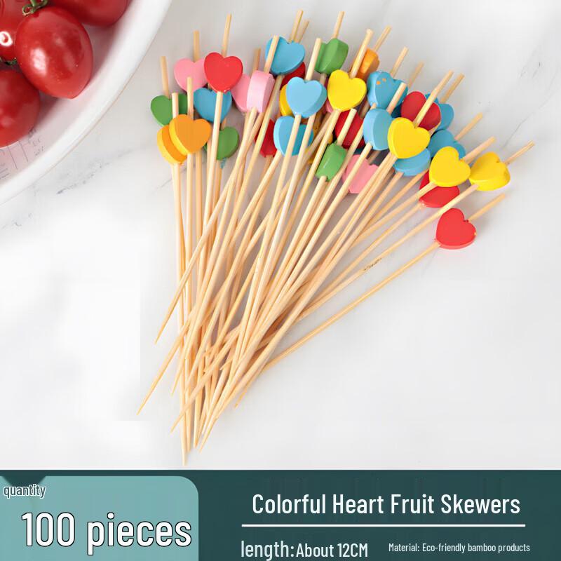 Qiwei Disposable Bamboo Fruit Picks