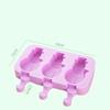 With Lid Popsicle Mold Easy Release Ice Pop Tray Reusable Ice Cream Mold
