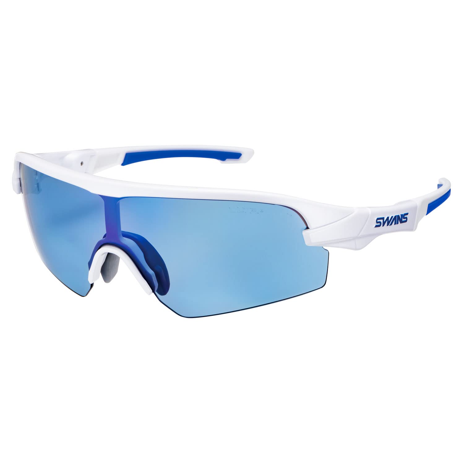 

SWANS Sports Sunglasses STRIX STX PAW Made in Japan Polarized Lenses Pearl ULTRA Ice Blue D.A. DA-0167 White/Polarized (Double-sided Multi)