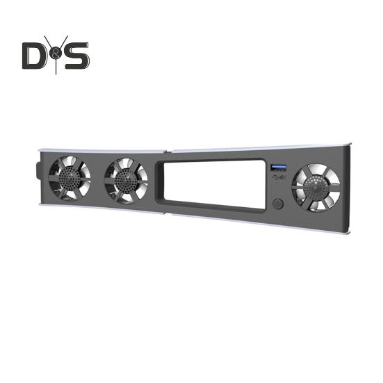 Ventilator de răcire pentru consolă de jocuri cu port USB 3.0 Zgomot redus Instalare simplă Ventilator de răcire eficient Plug-play Radiator pentru PS5 Slim