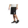 Adidas Solid Color Mid-Waist Elastic Outdoor Sports Shorts Unisex Bottoms Black JP4591