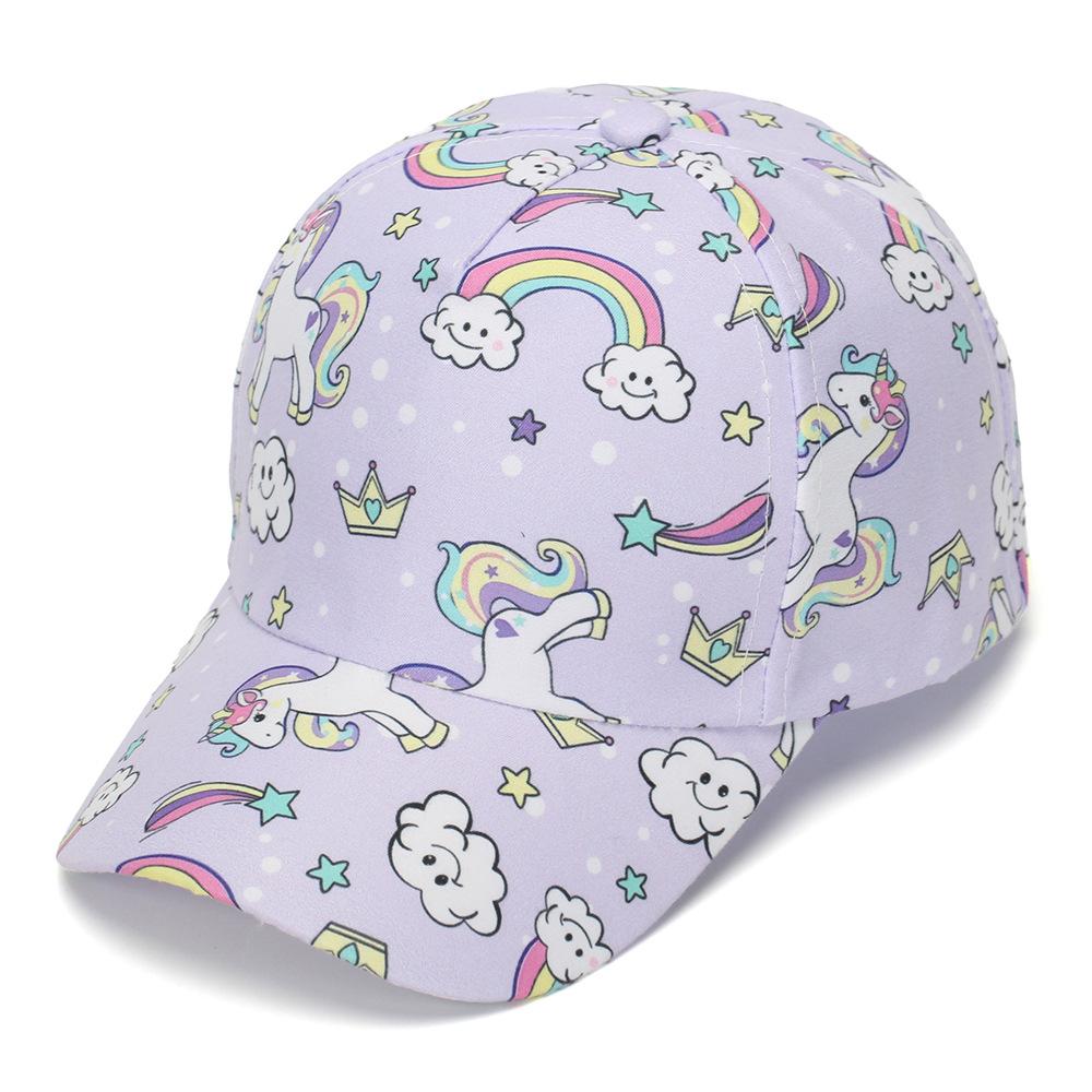 Children's Cartoon Animal Baseball Caps - Spring/autumn - Boys' Cute Beanie Hats - Girls' Sun Hats