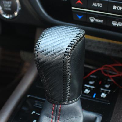 Car Gear Shift Knob Cover For Lexus Rx Nx Rxnx200 Rx300 Retrofit Rx450h Leather Gearbox Handle