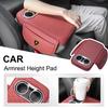 Leather Car Center Console Armrest Cushion 2 Cup Holder For Lamborghini LP570 LP610 Urus LP700 LP770 Gallardo Aventador Keyring GG3