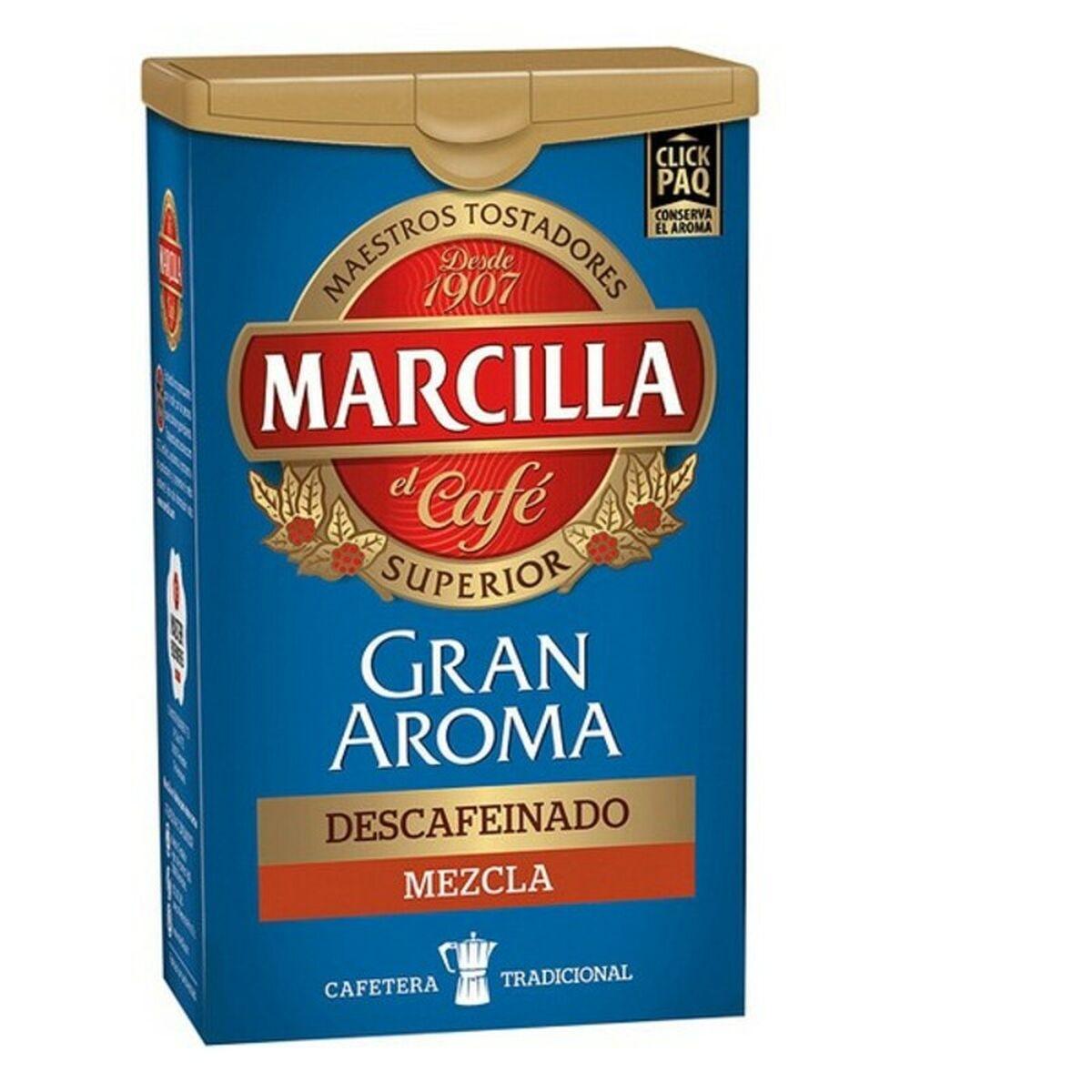 

Молотый кофе без кофеина Marcilla (250 г) TU прозрачный