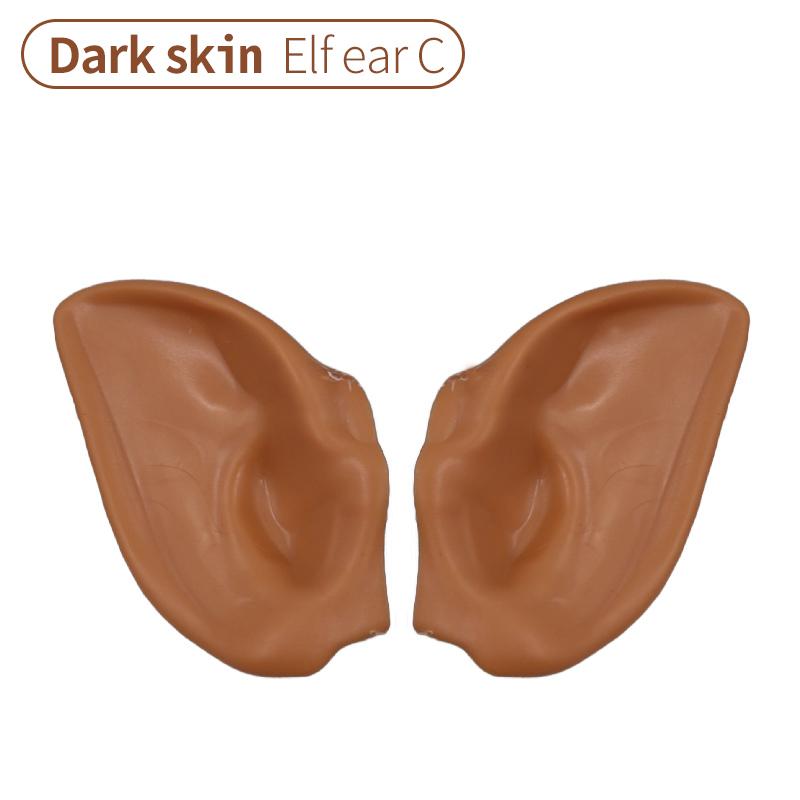 DBS Blyth Puppe Ohr Menschliche Ohren, Elfenohren Mit Ton befestigt, kein Schneiden erforderlich Weiße Haut, Bräunliche Haut, Dunkle Haut, Natürliche Haut