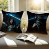 Game SStellarES BBladeS Cushion Cover Pillowcase Antidustmite Invisible Zipper Short Plush Sofa Cushion