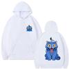 Kpop Demon Hunters Cute Funny Derpy Tiger Graphic Hoodie Men Women Fashion Cartoon Trend Hoodies Oversized Fleece Tracksuit