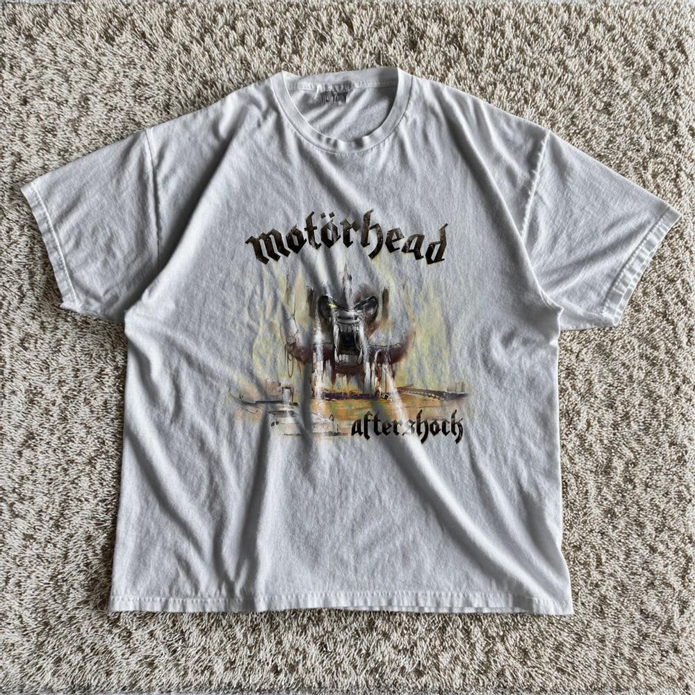Motörhead Aftershock Vintage Style Unisex TShirt Size S5XL Unisex T-Shirt S