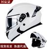 Full Face Motorcycle Helmet With Dual Lens Anti-Fog Visor DOT ECE 3C Certified Unisex Winter Use