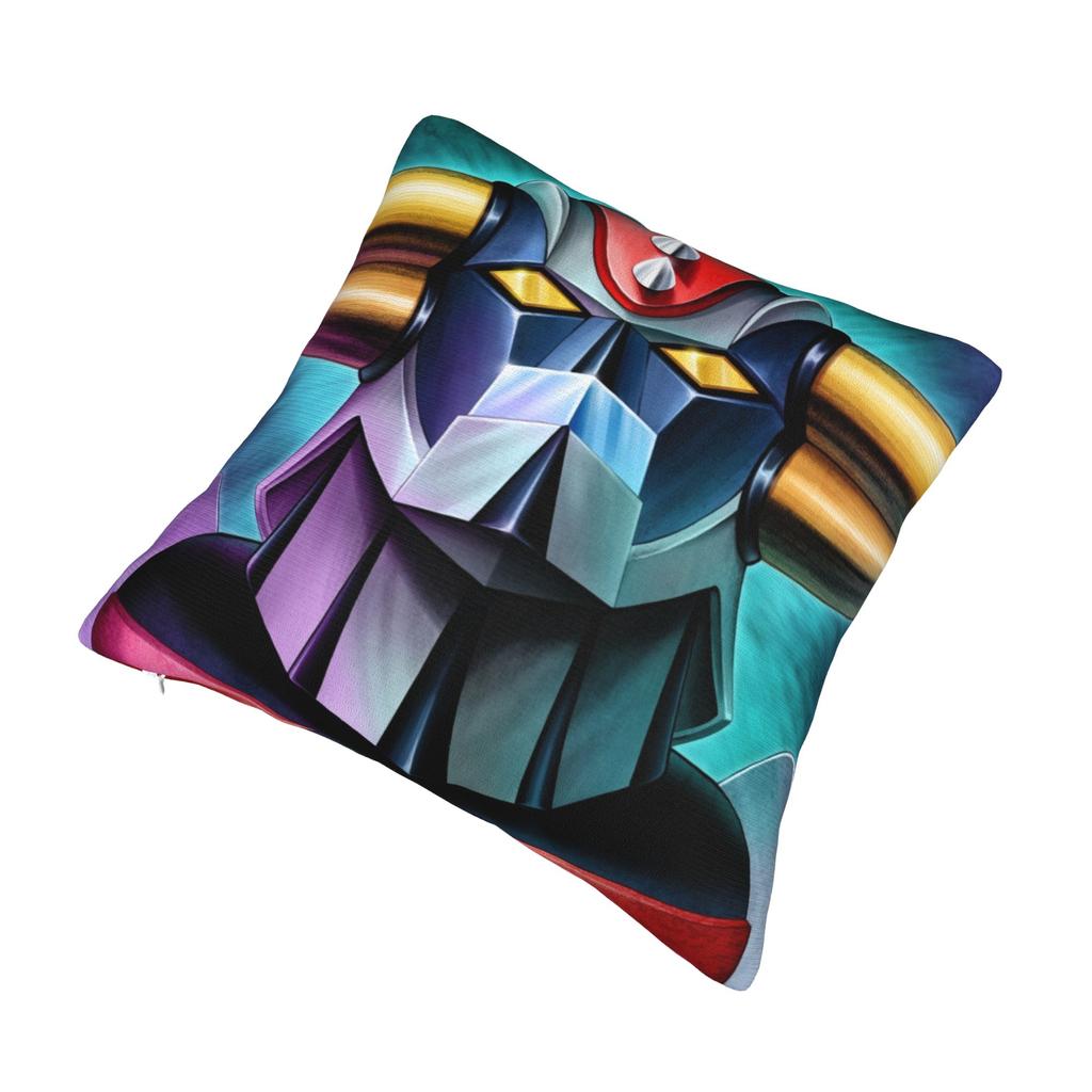 Ufo Robort Grendizer Anime Goldrake Pillowcase Printed Polyester Cushion Cover Gift Pillow Case Cover Home Square 45X45Cm