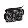 New LiNing Cotton Shoulder Bag, Crossbody Bag Unisex Black ABDT249-1