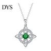 Birth Month Stone Necklace Celtic Knot Witches Birthstone Sparkling Symbol Magic Wiccan Spiritual Jewelry Gift for Women Mom Wife Girlfriend