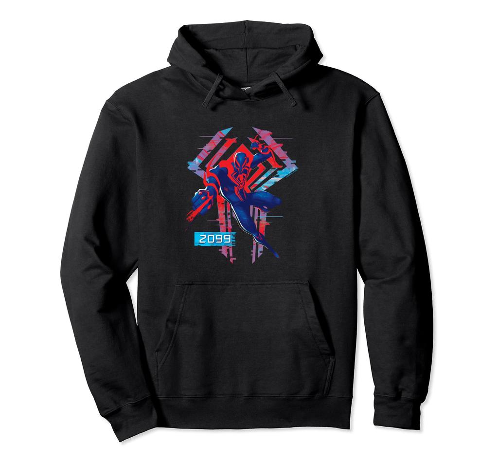 Marvel Spider-Man: Into the Spider-Verse Part 1 2099 Logo Hoodie