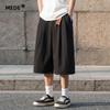 MEDE Herren Sommer Anzug-Caprihose mit doppelter Falte