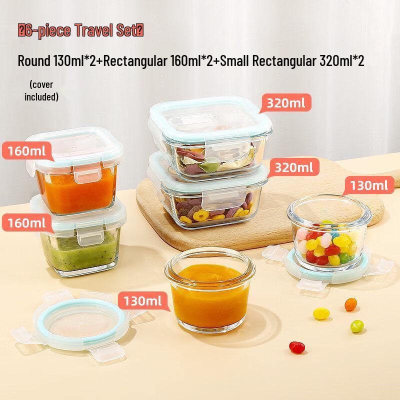 ZISIZ Microwavable Food Storage Container