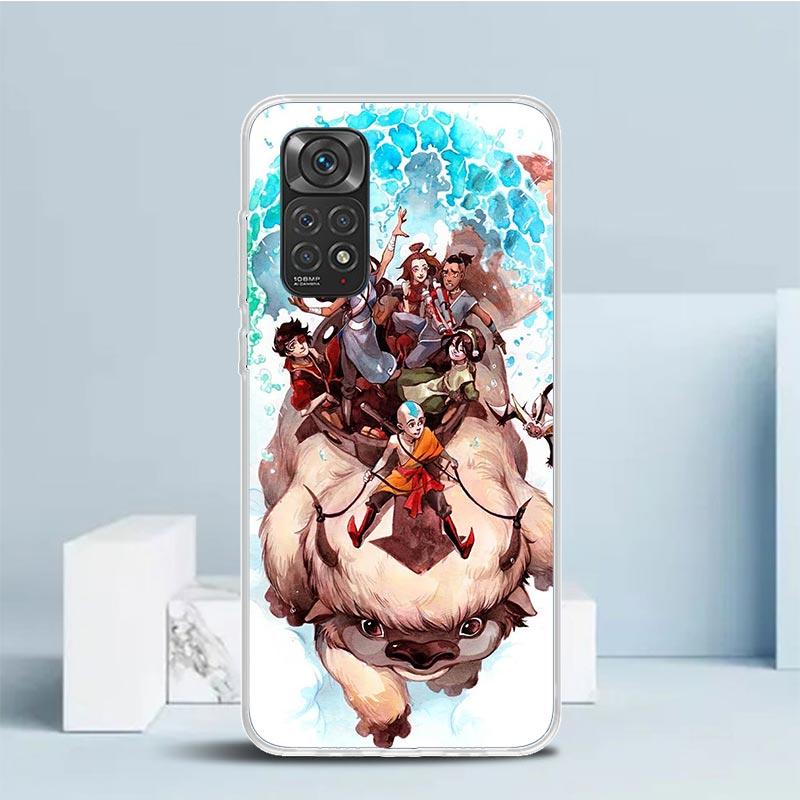 Anime Avatar The Last Airbender Phone Case For Xiaomi Redmi Note 15 14 14S 13 12S 12 Pro Plus 11S 11 11T 11E 10S 10 + Soft TPU B
