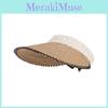 Summer Straw Sun Hat With Wide Brim And Handwoven Paper Grass For Beach And Recreational Use