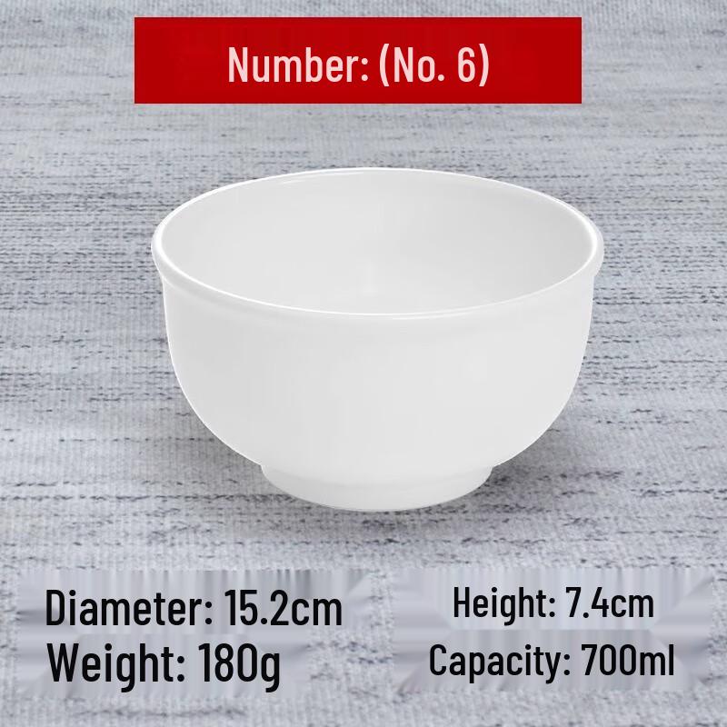 AVADEN Melamin Mehrzweck Runde Schalen