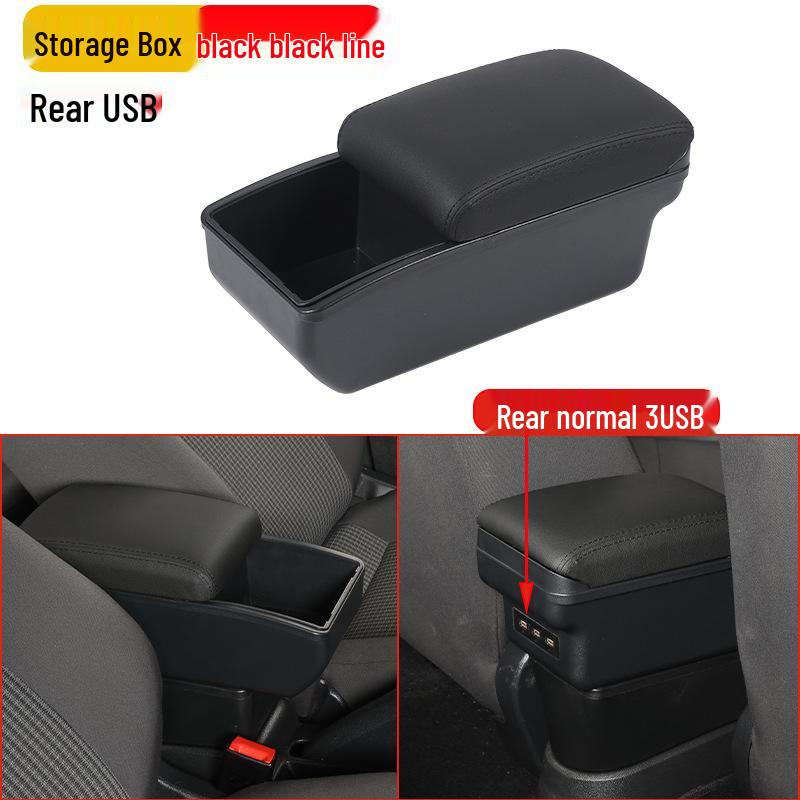 Universal Car Central Armrest Storage Box
